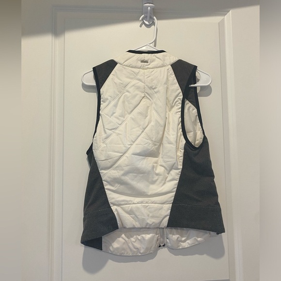 Prana White Polar Breeze Quilted Vest size small - Picture 2 of 5